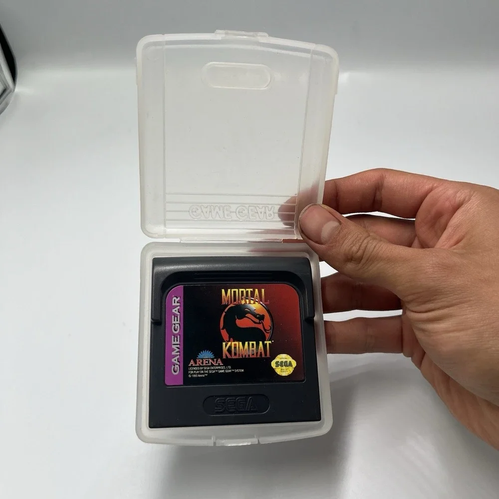 Mortal Kombat II 2 Sega Game Gear 1994 Cartridge With‎ clear Case Untested